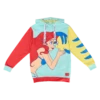 LOUNGEFLY The Little Mermaid 35th Anniversary Ariel & Flounder Glow Unisex Hoodie -Animation Bag Store 06bf008e4e53a242c5a8954d834a2a32