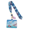 LOUNGEFLY The Little Mermaid 35th Anniversary Life Is The Bubbles Lanyard With Card Holder