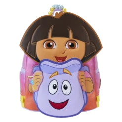LOUNGEFLY Dora The Explorer Backpack Cosplay Mini Backpack