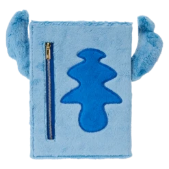 LOUNGEFLY Stitch Plush Sherpa Cosplay Refillable Stationery Journal -Animation Bag Store 0f6875da32a64a13e3f1f26294c98c6d