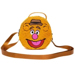 The Muppets Fozzie Bear Face Faux Fur Round Crossbody Bag -Animation Bag Store 0xwevlmZQ4lypRxIUTZAVFf3sBxFnCL7vtRlmQb5