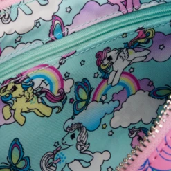 LOUNGEFLY My Little Pony Large All-Over Print Crossbody Bag With Coin Bag -Animation Bag Store 15aabd664cdec98ac551c1f802c72166