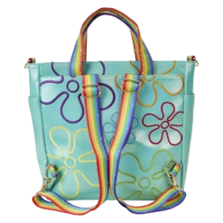 LOUNGEFLY SpongeBob SquarePants 25th Anniversary Imagination Convertible Backpack & Tote Bag -Animation Bag Store 19c91b59128c6c6046a170ff6212b339