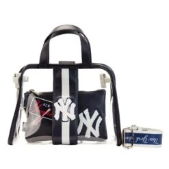 LOUNGEFLY MLB New York Yankees Stadium Crossbody Bag With Pouch