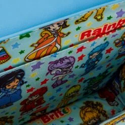 LOUNGEFLY Rainbow Brite Rainbow Sprites Crossbody Bag -Animation Bag Store 1c448b801bd53044b62e5f9164422483