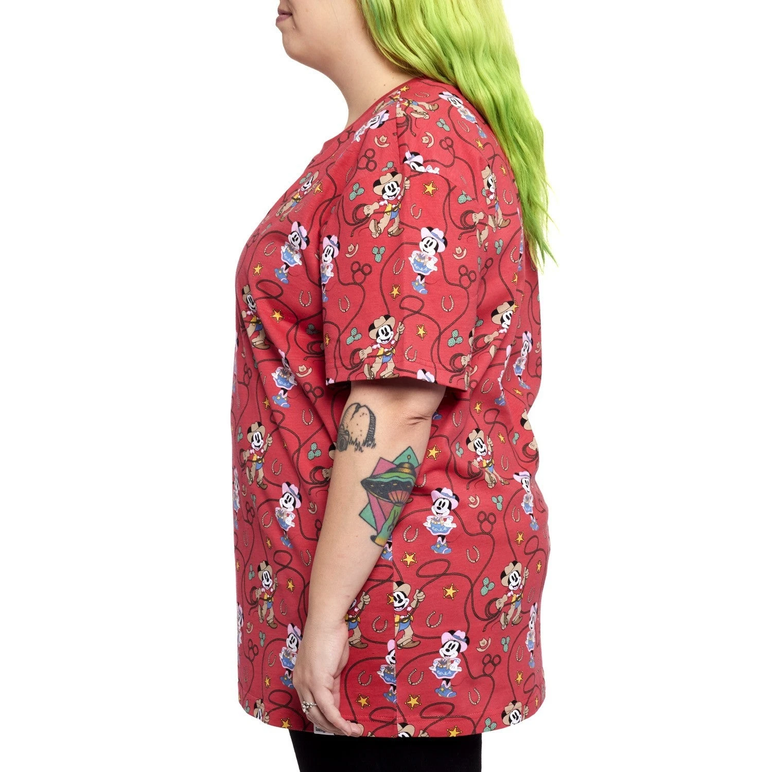 LOUNGEFLY Western Mickey & Minnie Lasso Unisex Tee 12 LOUNGEFLY Western Mickey & Minnie Lasso Unisex Tee - Image 10