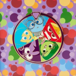 LOUNGEFLY Inside Out 2 Core Memories 3" Collector Box Spinning Pin -Animation Bag Store 30720fc394f76d1f03b3db0e91b140ff