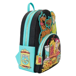 LOUNGEFLY Scooby-Doo Snacks Mini Backpack -Animation Bag Store 36e097795e3912687cc253f5ba02e46b