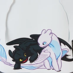 LOUNGEFLY How To Train Your Dragon Light & Night Fury Cosplay Mini Backpack -Animation Bag Store 378b3d1381f33156a75162c3940f5634