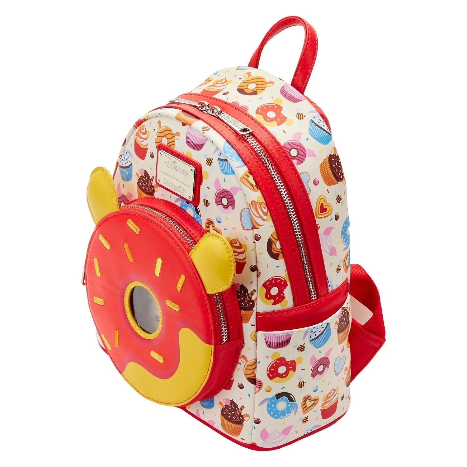 LOUNGEFLY Winnie The Pooh Sweets Poohnut Pocket Mini Backpack 4 LOUNGEFLY Winnie The Pooh Sweets Poohnut Pocket Mini Backpack - Image 2