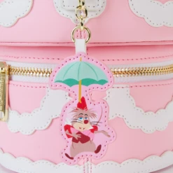 LOUNGEFLY Alice In Wonderland Unbirthday Cake Figural Glow Crossbody Bag -Animation Bag Store 3ba1a12cb2948d0120f62d1e28a2d415
