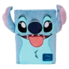 LOUNGEFLY Stitch Plush Sherpa Cosplay Refillable Stationery Journal -Animation Bag Store 40cf40d97860a52c7a1971aa7e1b6cd4