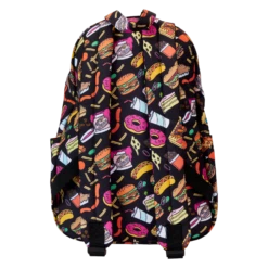 LOUNGEFLY Scooby-Doo Snacks All-Over Print Nylon Full-Size Backpack 10 LOUNGEFLY Scooby-Doo Snacks All-Over Print Nylon Full-Size Backpack -Animation Bag Store 48aa8923b6cc5bd25dc208b9566a7384