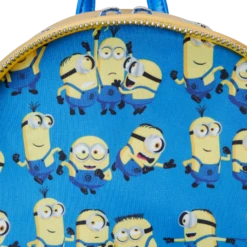LOUNGEFLY Despicable Me Minions Bob Iridescent Cosplay Mini Backpack -Animation Bag Store 4bab6a9920b6f8ce28976076d400012f