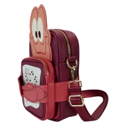 LOUNGEFLY The Little Mermaid 35th Anniversary Sebastian Crossbuddies Cosplay Crossbody Bag With Coin Bag -Animation Bag Store 4c824d31b053dcb2cf682d0c4ed8269a