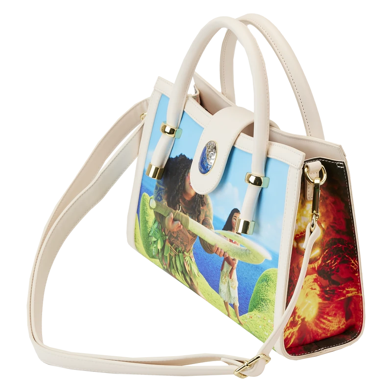 LOUNGEFLY Moana Princess Scene Series Crossbody Bag 6 LOUNGEFLY Moana Princess Scene Series Crossbody Bag - Image 4