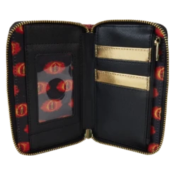 LOUNGEFLY The Lord Of The Rings The One Ring Glow Zip Around Wallet -Animation Bag Store 567f4014e9f7f13c87b4ba1327d099ae