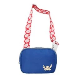 Bioworld Stitch Metal Logo Fanny Pack