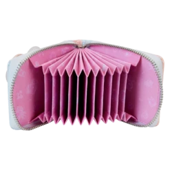 LOUNGEFLY Sanrio Hello Kitty 50th Anniversary Clear & Cute Accordion Zip Around Wallet -Animation Bag Store 60f8cfc83f0aefb4d1e2ec1117e2cc02