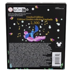 LOUNGEFLY The Little Mermaid 35th Anniversary Life Is The Bubbles 3" Collector Box Sliding Pin -Animation Bag Store 61ecb59dfd41e88ad3b8379c61ebc631