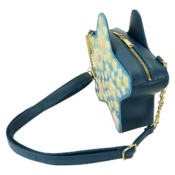 LOUNGEFLY La Luna Star Shaped Figural Light Up Crossbody Bag -Animation Bag Store 66e1a6881b0818cb216f9796a03bda55