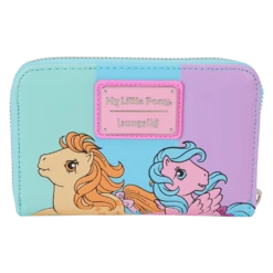 LOUNGEFLY My Little Pony Color Block Zip Around Wallet -Animation Bag Store 6a04322344be3481c68cf8d95ad3ce7b