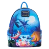 LOUNGEFLY Stitch Camping Cuties Glow Mini Backpack -Animation Bag Store 6c99ddd5aa102d36a96a494f405ab923