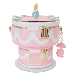 LOUNGEFLY Alice In Wonderland Unbirthday Cake Figural Glow Crossbody Bag -Animation Bag Store 723d2a99e71852f73ef551c48e8c0782