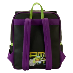 LOUNGEFLY Teenage Mutant Ninja Turtles 40th Anniversary Vintage Arcade Lenticular Glow Mini Backpack -Animation Bag Store 75dad0c5c407b47347db3cdeb3ab7479