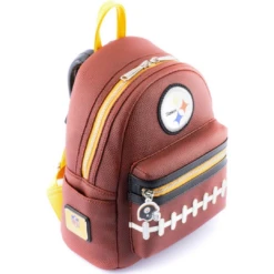 Loungefly NFL Pittsburgh Steelers Pigskin Logo Mini Backpack -Animation Bag Store 78YGZ5wx71Obxn5277xJJbKZ2tOek89fv22ieoP0