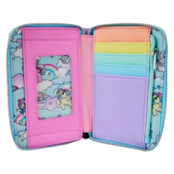 LOUNGEFLY My Little Pony Color Block Zip Around Wallet -Animation Bag Store 794d40f571ea05eefc63d72e79c3d50c