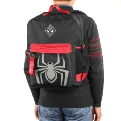 Bioworld Marvel Spider-Man Miles Morales Reflective Print Laptop Backpack 25 Bioworld Marvel Spider-Man Miles Morales Reflective Print Laptop Backpack -Animation Bag Store 7OrX0ZJwiXyM5jNmPgmxPUSfjsmDNaV0VvZFIDo0