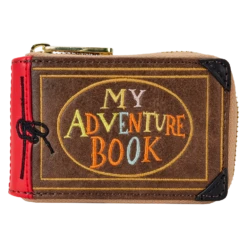 LOUNGEFLY Up 15th Anniversary Adventure Book Accordion Zip Around Wallet