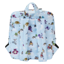 LOUNGEFLY Toy Story Movie Collab All-Over Print Nylon Square Mini Backpack -Animation Bag Store 7b8ee9db24f4664e34e442e0e2ca757b