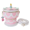 LOUNGEFLY Alice In Wonderland Unbirthday Cake Figural Glow Crossbody Bag -Animation Bag Store 7edb63a72623c42982f8865d3aa474c3