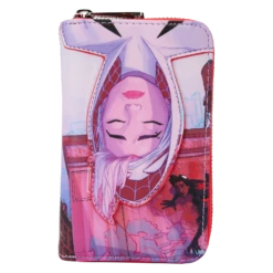 LOUNGEFLY Spider-Verse Spider-Gwen Zip Around Wallet