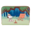 LOUNGEFLY Peanuts 50th Anniversary Snoopy's Beagle Scouts Zip Around Wallet