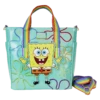 LOUNGEFLY SpongeBob SquarePants 25th Anniversary Imagination Convertible Backpack & Tote Bag -Animation Bag Store 830afaadcfb43e6de40424ed075a3216