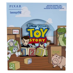 LOUNGEFLY Toy Story Movie Collab Baddies 3" Collector Box Sliding Pin