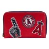 LOUNGEFLY MLB Los Angeles Angels Patches Zip Around Wallet -Animation Bag Store 872wplLAFF57ZJEMdE0tvMZHlSGsYLsFiFkyA043