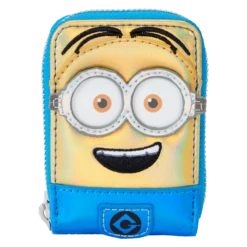 LOUNGEFLY Despicable Me Minions Cosplay Accordion Zip Around Wallet
