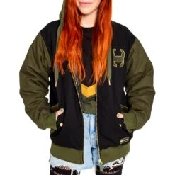 Loungefly Collectiv Loki The Weekendr Hooded Jacket -Animation Bag Store 88080cbf95f83c544cb0f73df6b86456