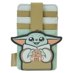 LOUNGEFLY The Mandalorian Grogu & Crabbies Cosplay Card Holder