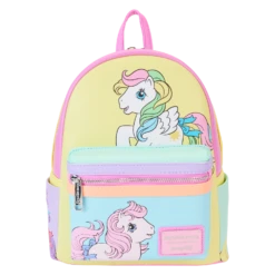 LOUNGEFLY My Little Pony Color Block Mini Backpack