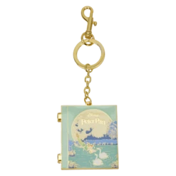LOUNGEFLY Peter Pan You Can Fly Storybook Keychain