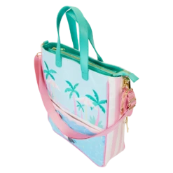 LOUNGEFLY Minnie Mouse Vacation Style Poolside Tote Bag With Coin Bag -Animation Bag Store 8c81a74ec8f7d064e5869bd69470129a