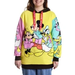 LOUNGEFLY D100 Mickey & Friends Classic Color Block Unisex Hoodie 23 LOUNGEFLY D100 Mickey & Friends Classic Color Block Unisex Hoodie -Animation Bag Store 8inx0lr6hA1j7kRH90O4jZEsveyG3D6oHYHvk8a2