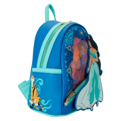 LOUNGEFLY Aladdin Princess Series Lenticular Mini Backpack -Animation Bag Store 957db1c45f5eef1d06b302bc5c0d2d02