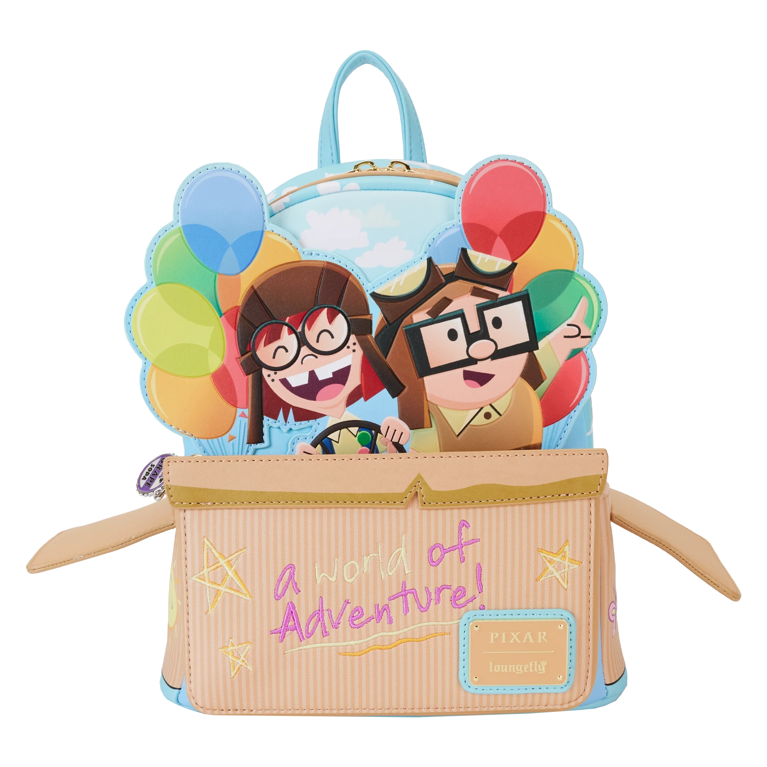 LOUNGEFLY Up 15th Anniversary Spirit Of Adventure Mini Backpack 3 LOUNGEFLY Up 15th Anniversary Spirit Of Adventure Mini Backpack