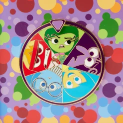 LOUNGEFLY Inside Out 2 Core Memories 3" Collector Box Spinning Pin -Animation Bag Store 9fac0f980efa72a9a509edc805a6e532